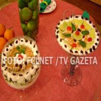 Pavê gelado de limão