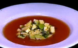 Sopa Fria de Tomate