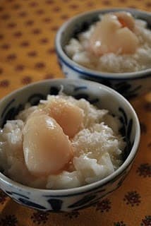 Arroz Doce com Lichia e Coco