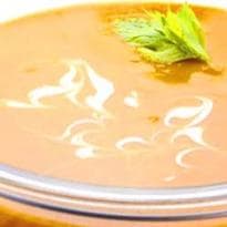 Creme de Abóbora e Gengibre