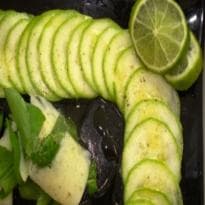 Carpaccio de Abobrinha (Zuchinni)