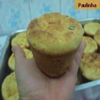 Bolinho de alho poró com queijo