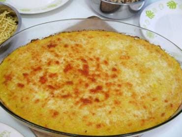 Frango ao creme de milho