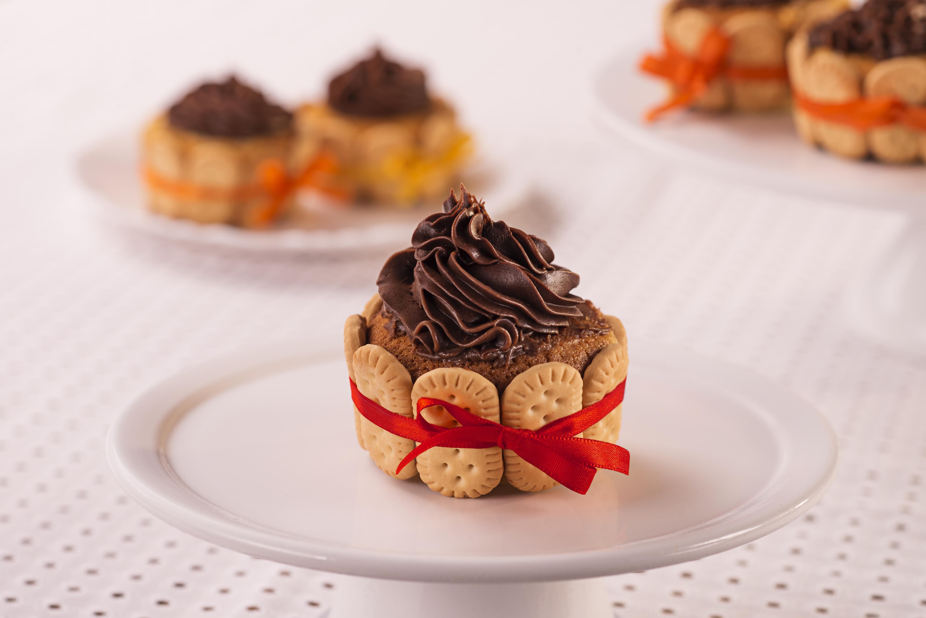 Mini Bolo de Baunilha