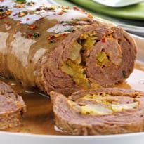 Coxão Duro Recheado com Ervas e Cheddar