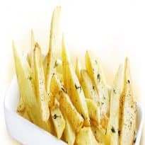 Batatas fritas com orégano e pimenta