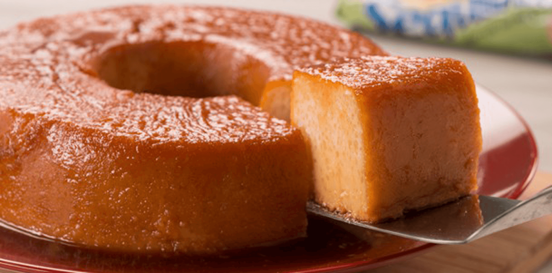 Pudim de Tapioca com Sequilhos