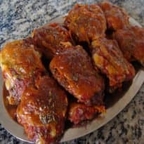 Bifinhos de Carne Moída no Forno