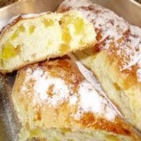 Pão doce de tomate desidratado