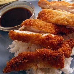 Frango à milanesa japonês (Katsu de frango)