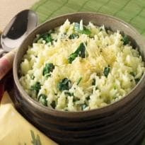 Risoto Fácil de espinafre