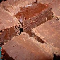 Fudge de framboesa