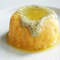 Polenta ao gorgonzola