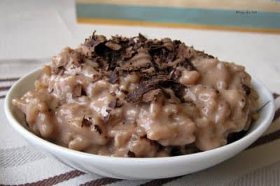 Arroz Doce de Chocolate