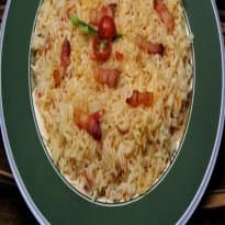 Arroz com Repolho e Bacon
