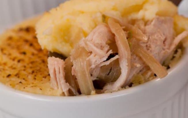 Escondidinho de peru