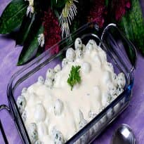 Nhoque de espinafre e ricota