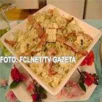 Gravatinha com Creme Verde