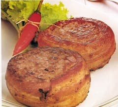 Medalhão de carne moída