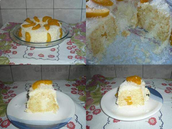 Bolo de Pêssego