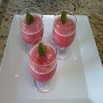 Smoothie de Melancia e Limão