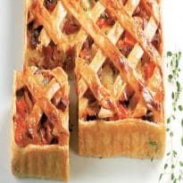 Torta de linguiça Calabresa Defumada