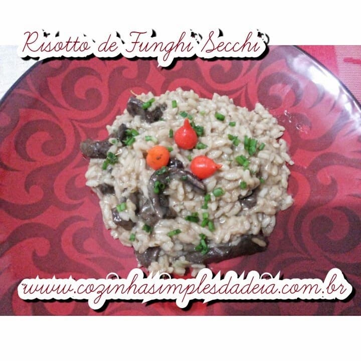 Risoto de Funghi Secchi