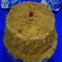 Torta de Pé de Moleque