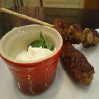 Kafta com coalhada do Edu Guedes