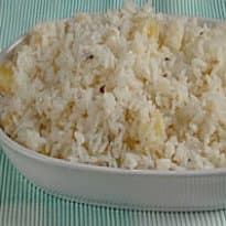 Arroz com Castanha do Pará e Abacaxi