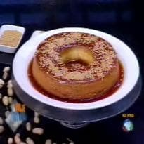 Pudim de Paçoca do Edu Guedes