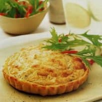 Quiche de Salmão e Endro