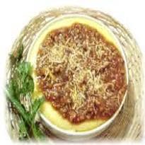 Polenta Cremosa à Bolonhesa