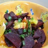 Salada de Beterraba e Laranja