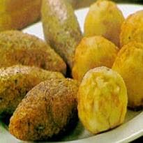 Almôndega de frango água na boca