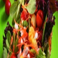 Salada Fresca no Abacaxi