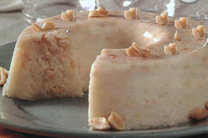 Flan de Amendoim Diet