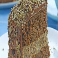 Bolo de Chocolate com Bis