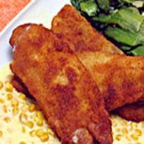 Pescada com Creme de Milho e Escarola