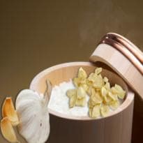 Arroz com Alhos Caramelizados