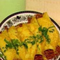 Crepe de Abóbora com Carne Seca