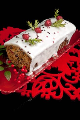 Bolo de Frutas e Castanhas