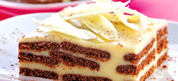 Pavê de Chocolate Branco