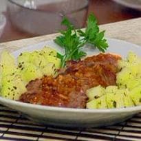 Bifes com Molho Barbecue