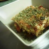 Lasanha Vegetariana com Tofu