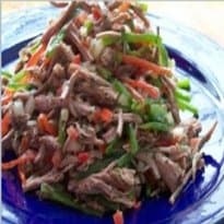 Carne louca desfiada