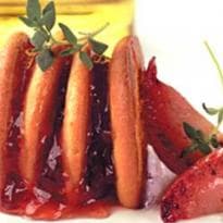 Minibolo com morango