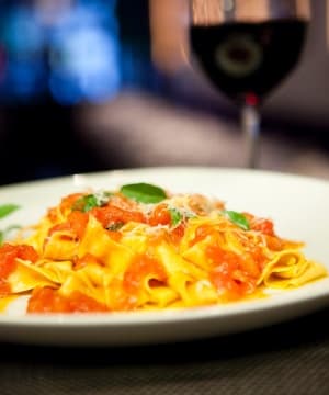 Tagliatelle al Pomodoro Basilico