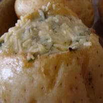 Batata Recheada com Gorgonzola