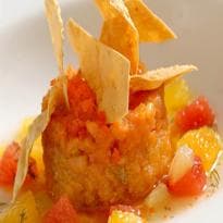 Tartar de Salmão com Marinada de Cítricos